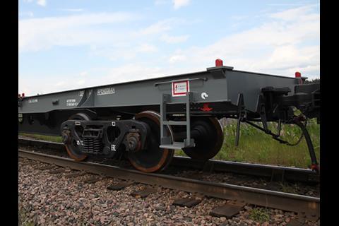 Eurosib has ordered 500 flat wagons of 74·5 tonne capacity from United Wagon Co’s Tikhvin plant.